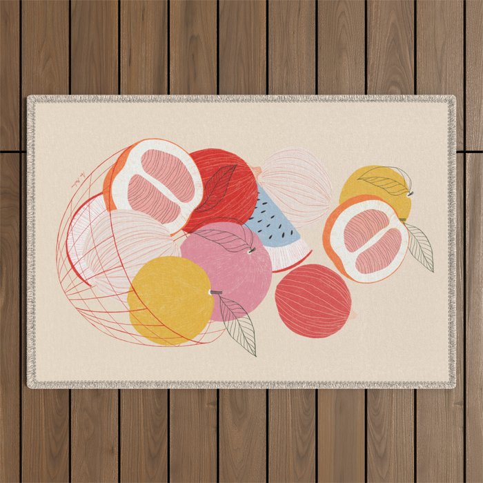 Fruit basket I Outdoor Rug Gallery Image 1