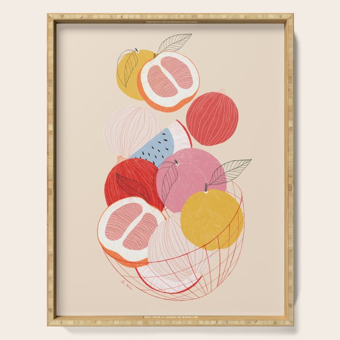 Fruit basket I Serving Tray Gallery Image 1