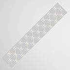 Bows & Ribbons Pattern LX Light Grey Table Runner Gallery Image 3