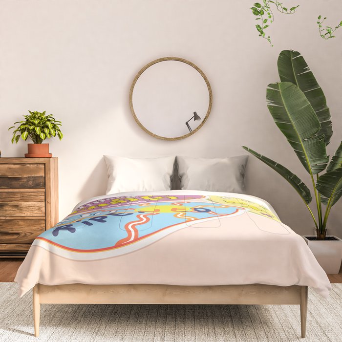 fruit stickers  Comforter Gallery Image 3