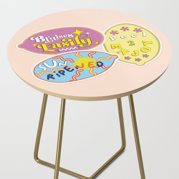 fruit stickers  Side Table Gallery Image 2