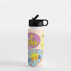 fruit stickers  Water Bottle Gallery Image 1