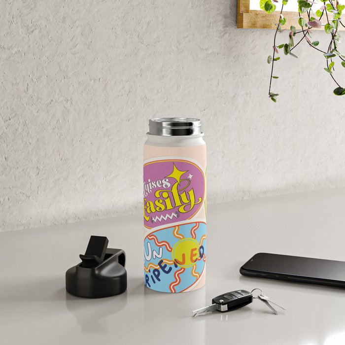 fruit stickers  Water Bottle Gallery Image 4