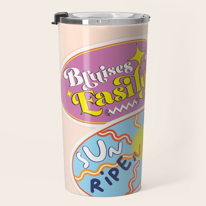 fruit stickers  Travel Mug Gallery Image 3