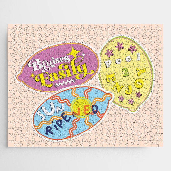 fruit stickers  Jigsaw Puzzle Gallery Image 1