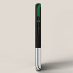 Colour Pop Stripes in Green - White and Black iPhone Case Gallery Image 2