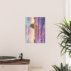 Provence Lavender Field at Sunset Poster Gallery Image 2