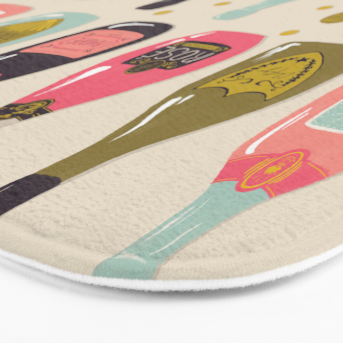Champagne Cheers Bath Mat Gallery Image 3
