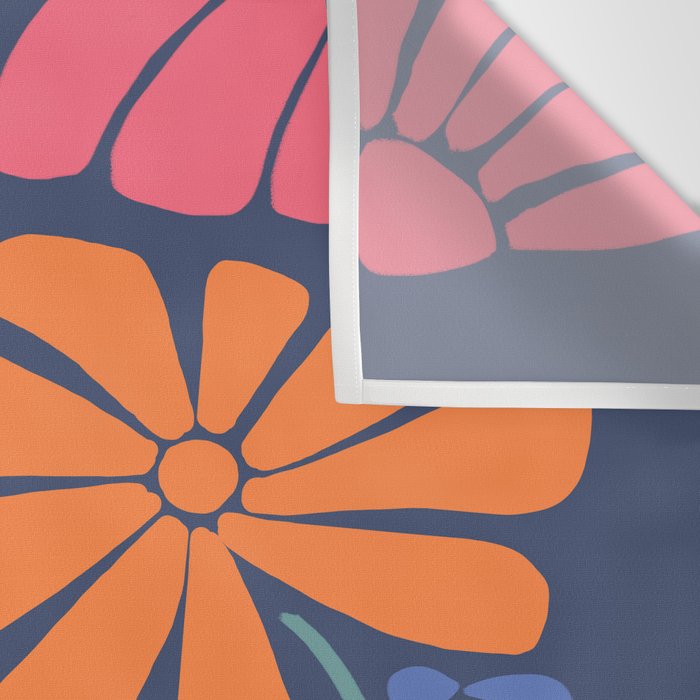 Superbloom - midnight  Wall Tapestry Gallery Image 3