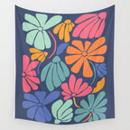 Superbloom - midnight  Wall Tapestry Gallery Image 4