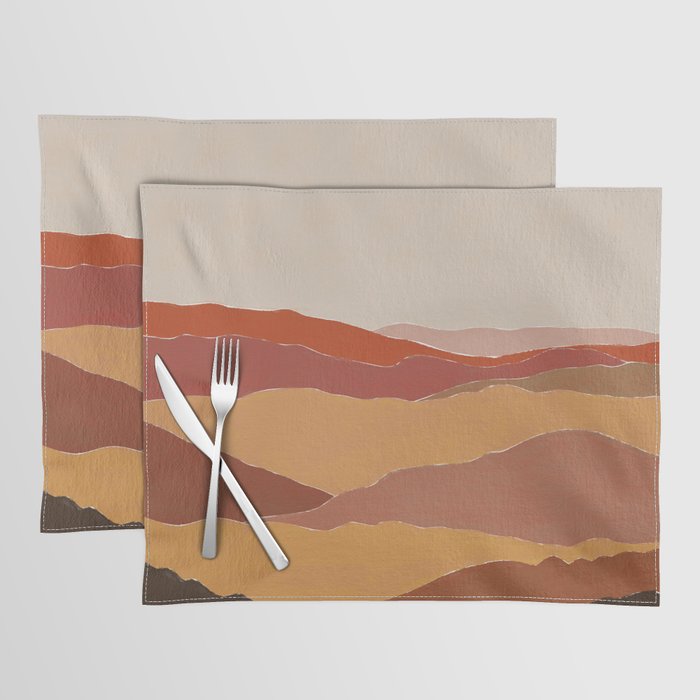 Fall Mountains Placemat Gallery Image 1