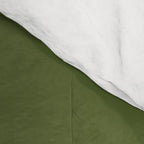 Olive Green Solid Color Comforter Gallery Image 4