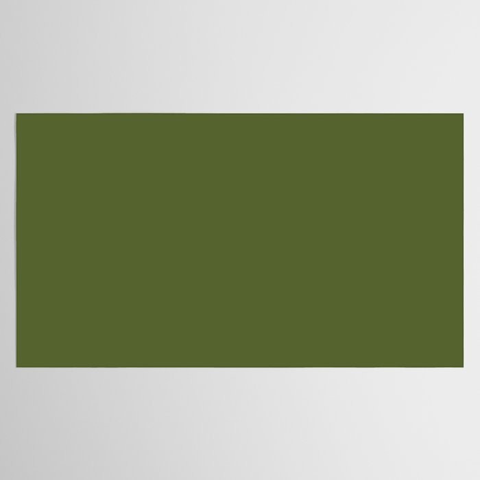 Olive Green Solid Color Tablecloth Gallery Image 2