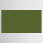 Olive Green Solid Color Tablecloth Gallery Image 2