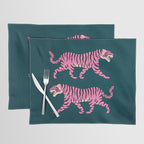 Fierce: Night Race Pink Tiger Edition Placemat Gallery Image 1