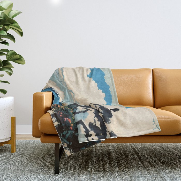 Hatoni Island Throw Blanket Gallery Image 1