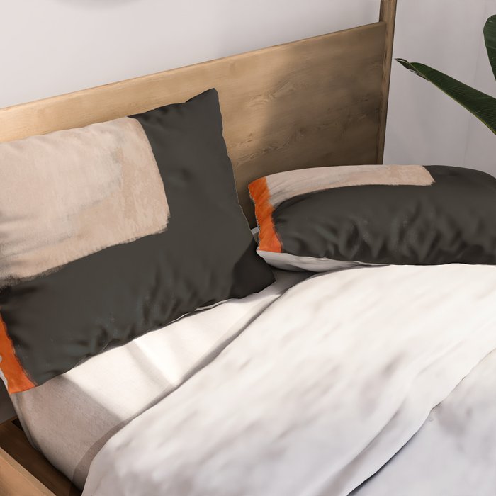 abstract minimal 14 Pillow Sham Gallery Image 2