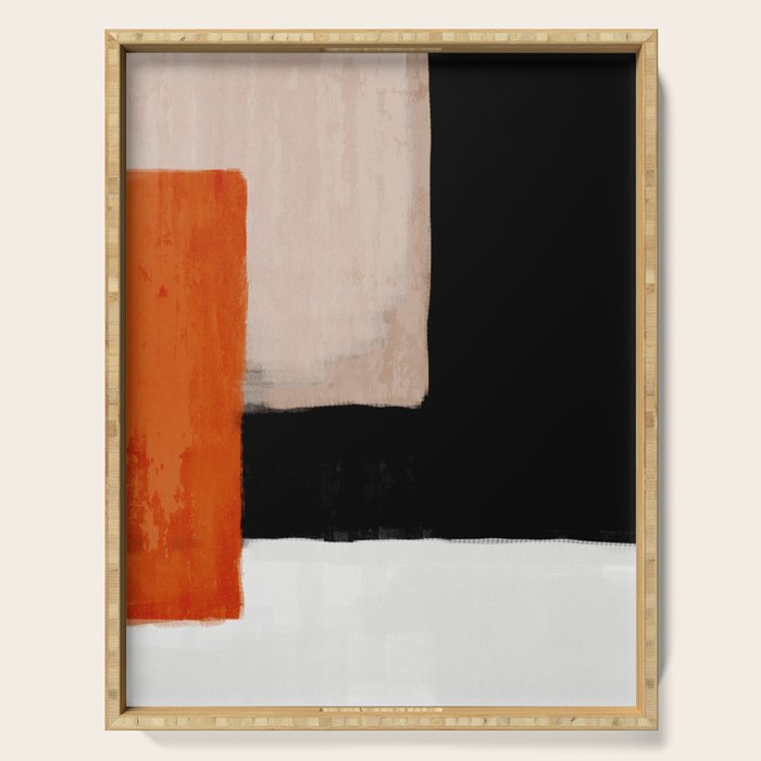 abstract minimal 14 Serving Tray Gallery Image 1
