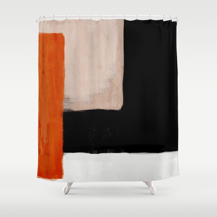 abstract minimal 14 Shower Curtain Gallery Image 1