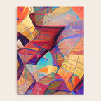 Colorful Distorted Squares Notebook Gallery Image 4