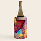 Colorful Distorted Squares Wine Chiller Gallery Image 3