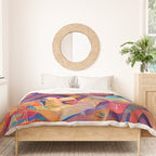 Colorful Distorted Squares Duvet Cover Gallery Image 3