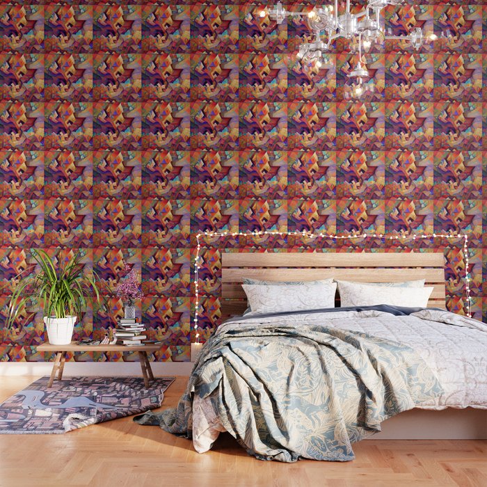 Colorful Distorted Squares Wallpaper Gallery Image 3
