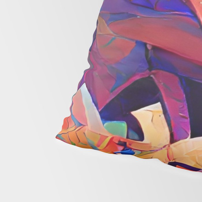 Colorful Distorted Squares Pillow Sham Gallery Image 4