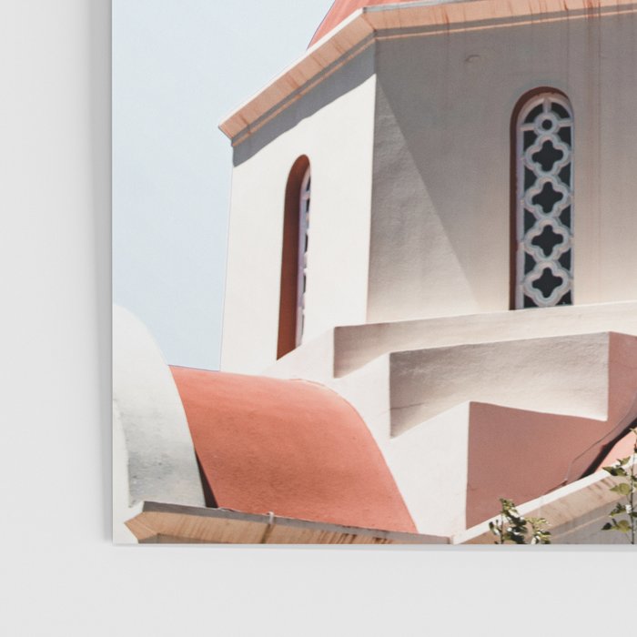 Summer In Greece Art Print | Pink Flowers Photo | Crete Island Holiday | Europe Travel Photography Poster Gallery Image 3