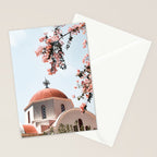 Summer In Greece Art Print | Pink Flowers Photo | Crete Island Holiday | Europe Travel Photography Stationery Card Gallery Image 2