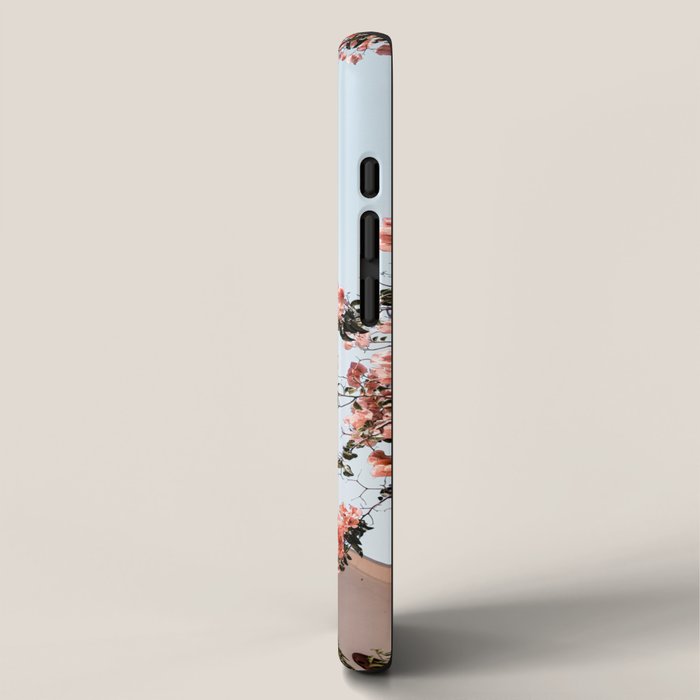 Summer In Greece Art Print | Pink Flowers Photo | Crete Island Holiday | Europe Travel Photography iPhone Case Gallery Image 2