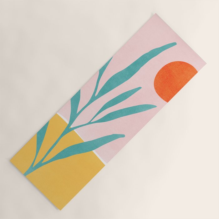 The Peaceful Place Abstract Landscape Yoga Mat Gallery Image 1