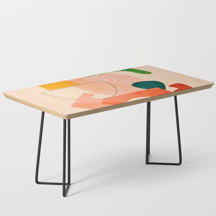modern art abstract shapes play 2 Coffee Table Gallery Image 1