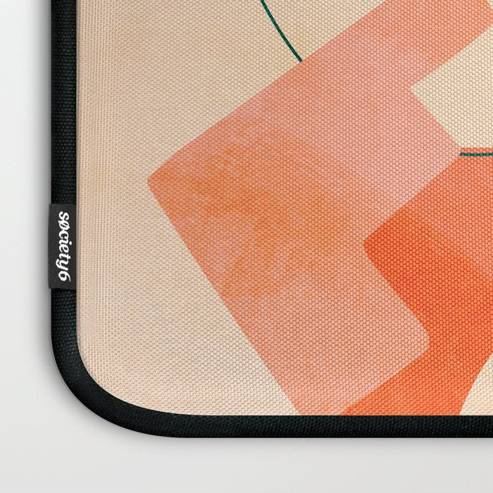modern art abstract shapes play 2 Laptop Sleeve Gallery Image 3