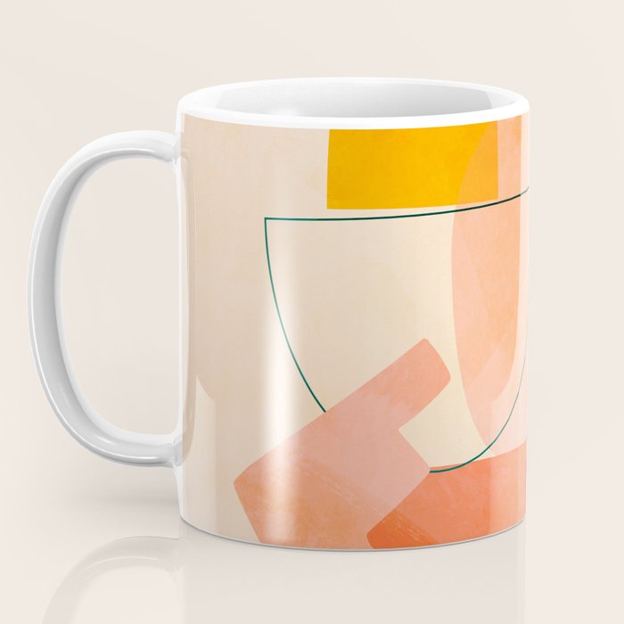 modern art abstract shapes play 2 Coffee Mug Gallery Image 3