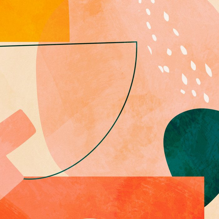 modern art abstract shapes play 2 Coffee Mug Gallery Image 2