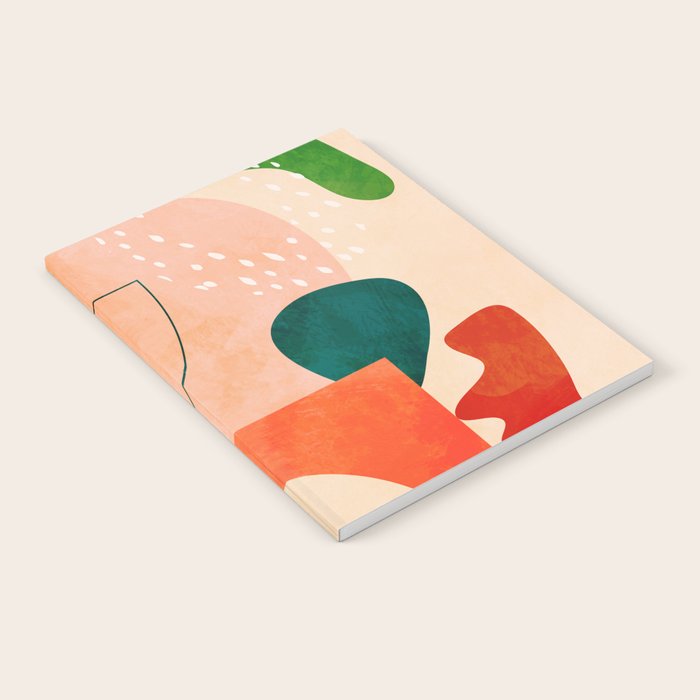 modern art abstract shapes play 2 Notebook Gallery Image 1
