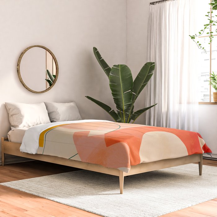 modern art abstract shapes play 2 Comforter Gallery Image 2