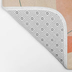 modern art abstract shapes play 2 Bath Mat Gallery Image 2