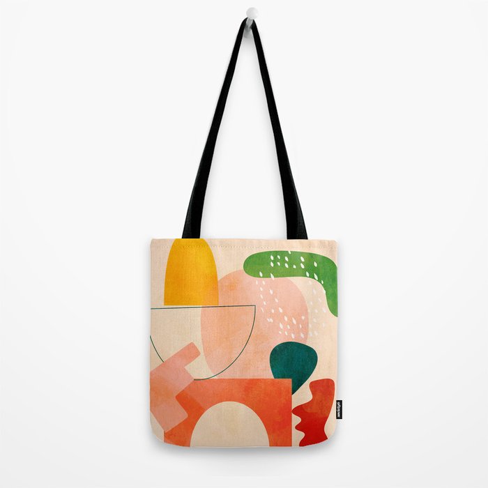 modern art abstract shapes play 2 Tote Bag Gallery Image 2