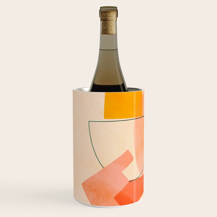 modern art abstract shapes play 2 Wine Chiller Gallery Image 2