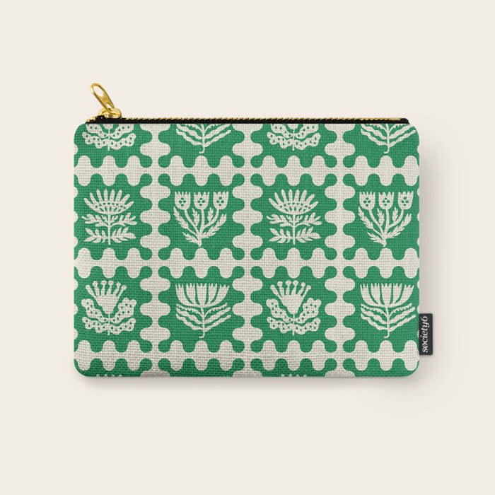 FOLKFLOWER FOREST Carry All Pouch Gallery Image 1