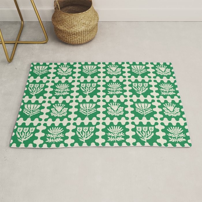 FOLKFLOWER FOREST Rug Gallery Image 1