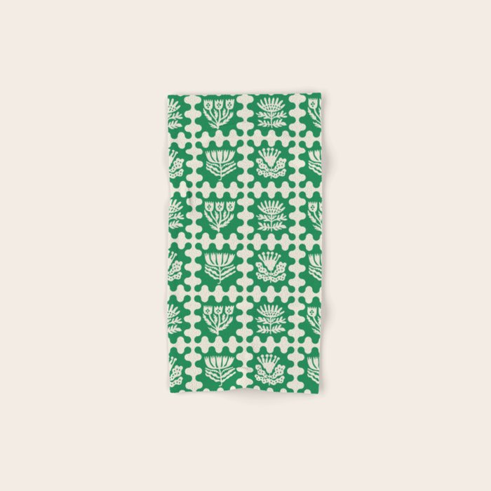 FOLKFLOWER FOREST Bath Towel Gallery Image 1