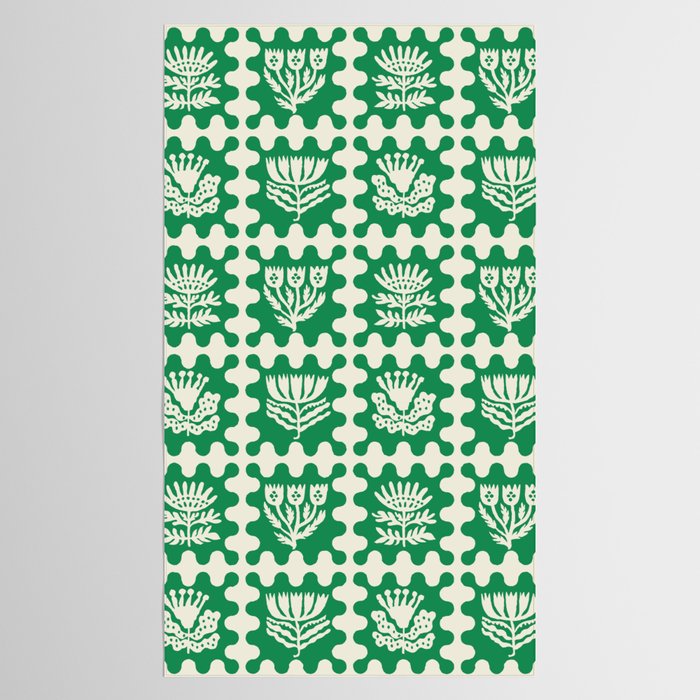 FOLKFLOWER FOREST Tablecloth Gallery Image 2