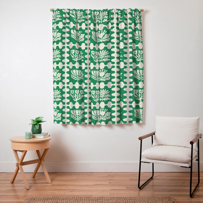 FOLKFLOWER FOREST Window Curtain Gallery Image 3
