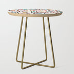 Graffiti Art Life in the Jungle with Symbols of Energy Side Table Gallery Image 1