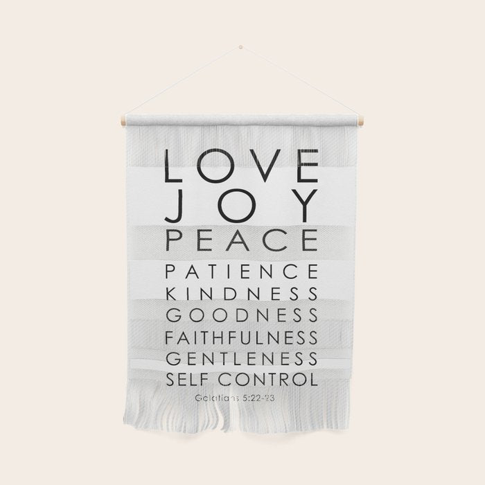 Fruits of the Spirit, Galatians 5:22-23 Wall Hanging Gallery Image 1