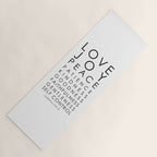 Fruits of the Spirit, Galatians 5:22-23 Yoga Mat Gallery Image 1