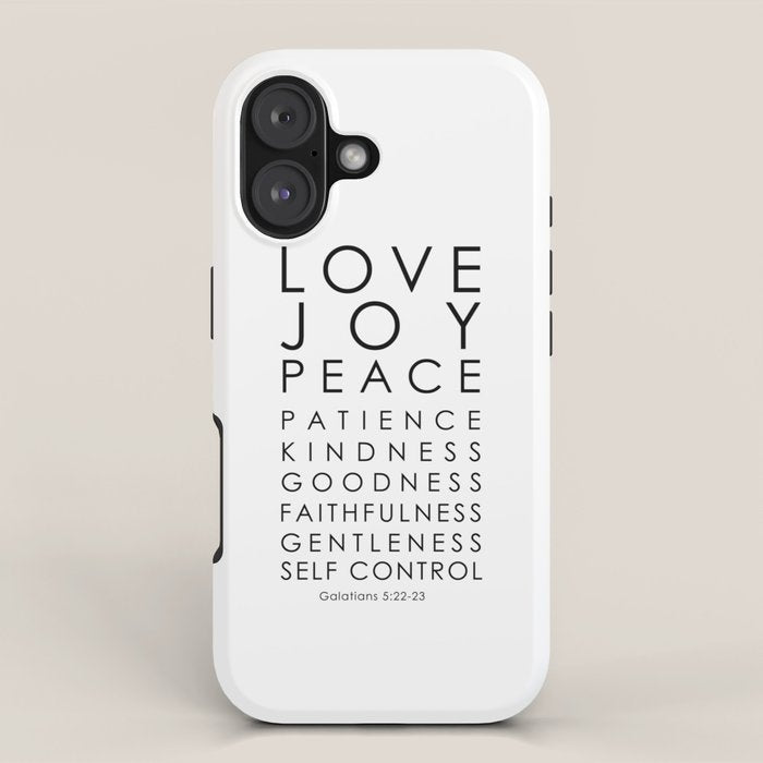 Fruits of the Spirit, Galatians 5:22-23 iPhone Case Gallery Image 1